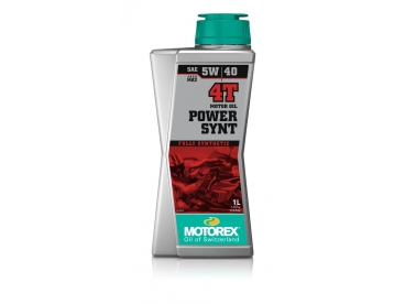 Motorex Motorolie Power Synt 4T volsythetisch 5W40 1 liter